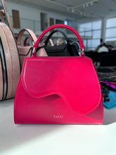 CHARLIZE Cherry Red táska, piros - THEO Budapest Webshop - Prémium minőségű, egyedi tervezésű bőrtáskák és kiegészítők