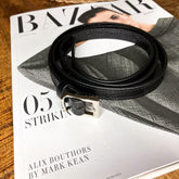 THEO Belt Midnight Black deréköv, fekete - THEO Budapest Webshop - Prémium minőségű, egyedi tervezésű bőrtáskák és kiegészítők