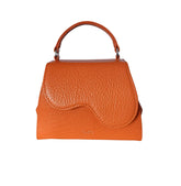 CHARLIZE Mini Mandarin táska, narancs - THEO Budapest Webshop - Prémium minőségű, egyedi tervezésű bőrtáskák és kiegészítők