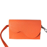 SOPHIA Belt Bag Mandarin övtáska, narancssárga - THEO Budapest Webshop - Prémium minőségű, egyedi tervezésű bőrtáskák és kiegészítők