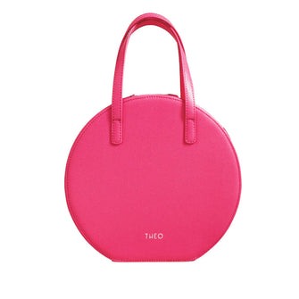 GIULIA Pink táska, rózsaszín - THEO Budapest Webshop -  Prémium minőségű, egyedi tervezésű bőrtáskák és kiegészítők