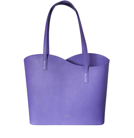 HANNAH Shopper Lavender táska, levendula lila - THEO Budapest Webshop -  Prémium minőségű, egyedi tervezésű bőrtáskák és kiegészítők