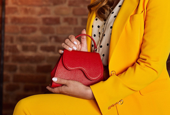 CHARLIZE Mini Red Passion táska, piros - THEO Budapest Webshop -  Prémium minőségű, egyedi tervezésű bőrtáskák és kiegészítők